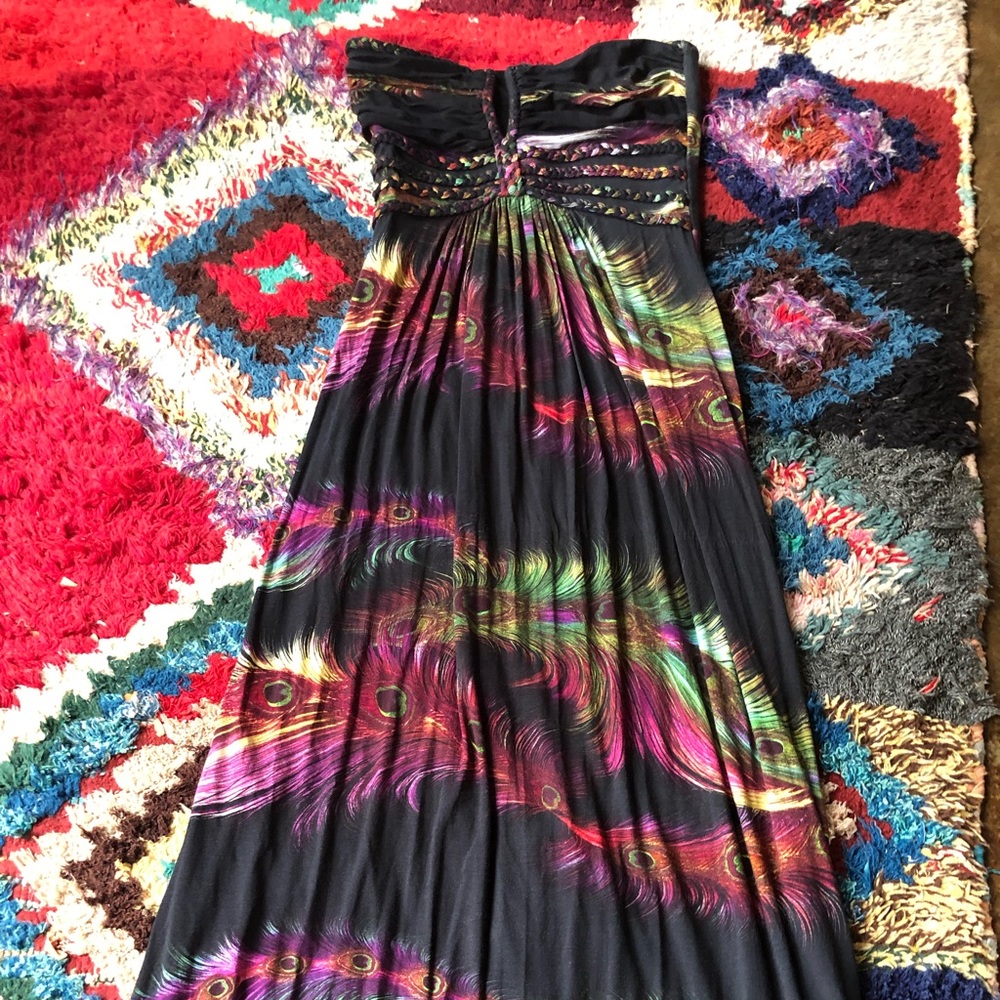 Strapless maxi dress!
